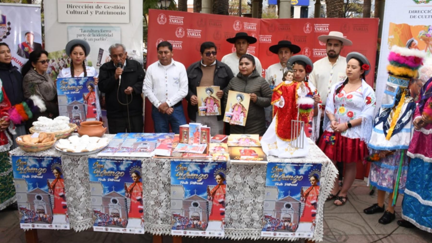 Presentación Festividad religiosa de San Lorenzo 